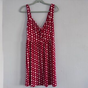 Fredericks of Hollywood Red Polka Dot Dress size L